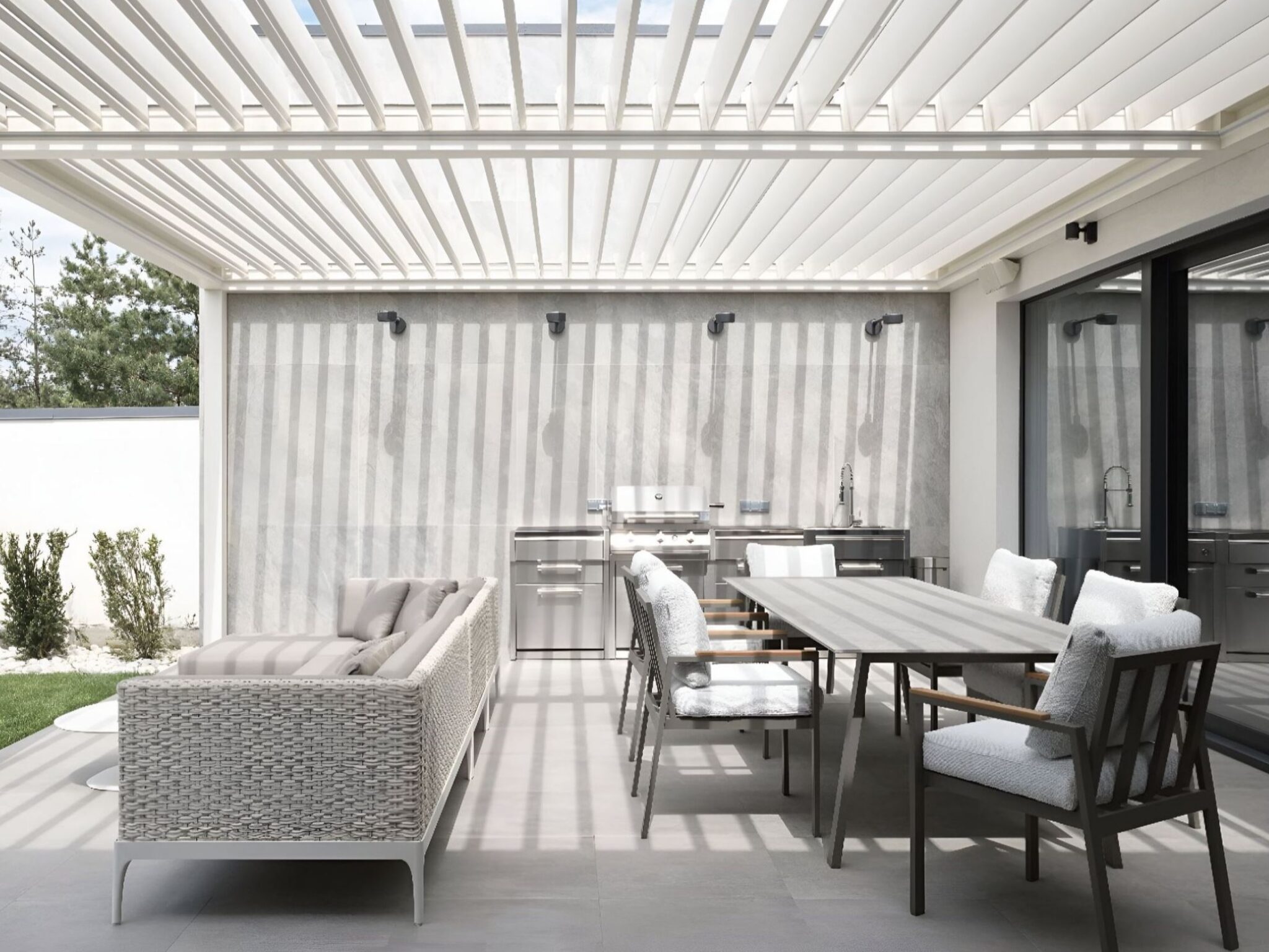 Bioklimatska pergola -Solid Koncept Vinkovci – moderna terasa
